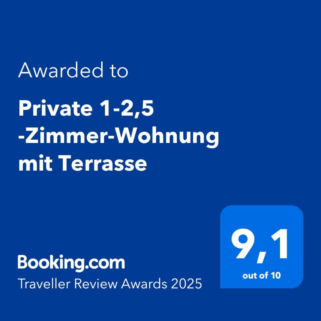 Private 1-2,5 -Zimmer-Wohnung Mit Terrasse Цюлпих Екстериор снимка