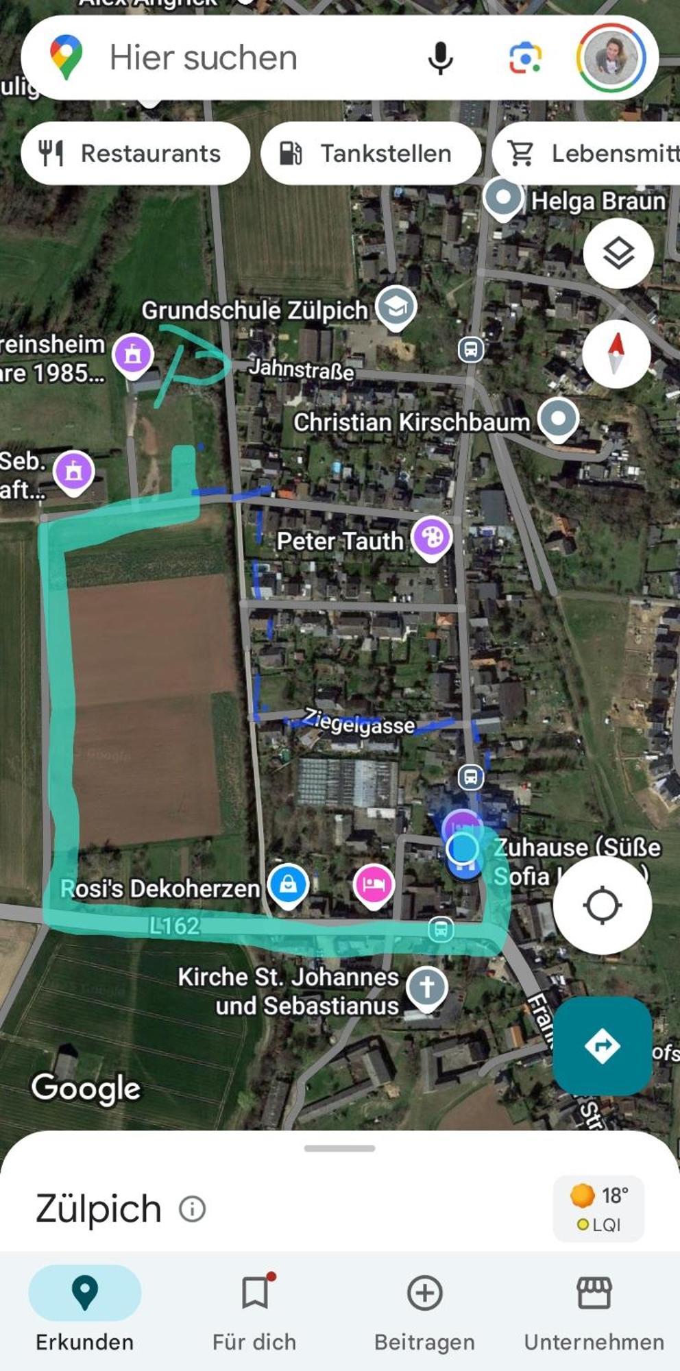 Private 1-2,5 -Zimmer-Wohnung Mit Terrasse Цюлпих Екстериор снимка